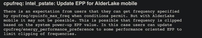 Linux 5.17 将为 Alder Lake 提供更好的睿频性能